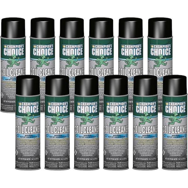 Chase Products Champion Coil Cleaner, net18 oz Aerosol., 12PK 5118 - main
